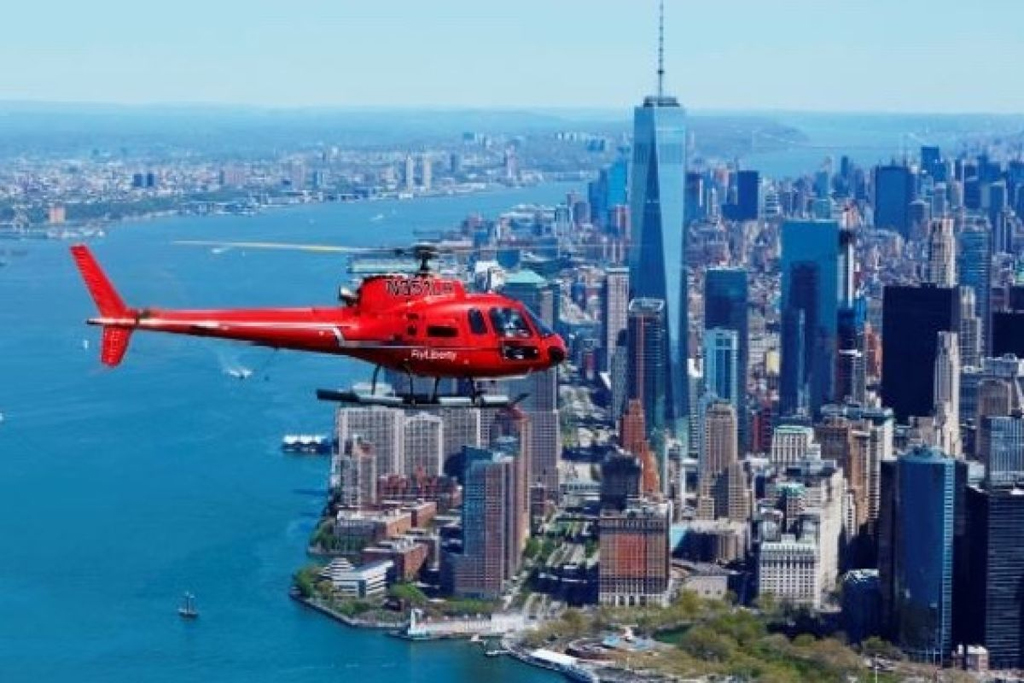 Take a helicopter ride around New York City for the ultimate view of