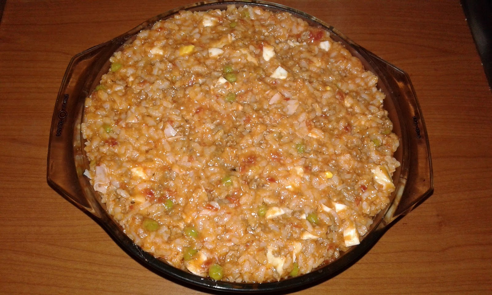 Busy mum's notes Italian baked rice casserole (Timballo di riso)