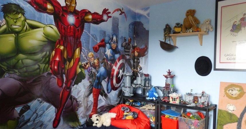 Marvel Heroes Bedroom Decor | THIS IS MY STORY
