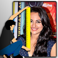 Sonakshi Sinha Height - How Tall