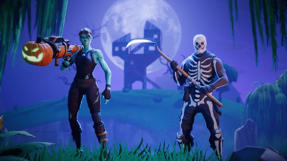 Fortnite Battle Royale Ghoul Trooper Skull Trooper 4k Wallpaper 25 fortnite battle royale ghoul trooper