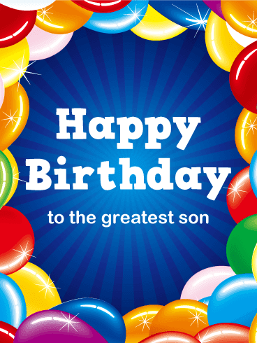 140+ Birthday Wishes for Son - Quotes, Messages, Greeting, Images