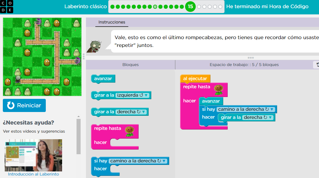7mo Grado VDS 2020 Hour of code Angry Birds