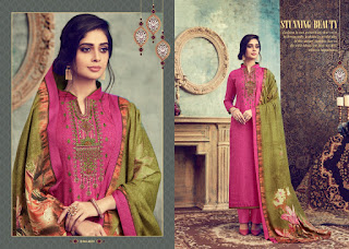 Ib Nx Fluence Pashmina salwar Kameez Collection Winter Wear 