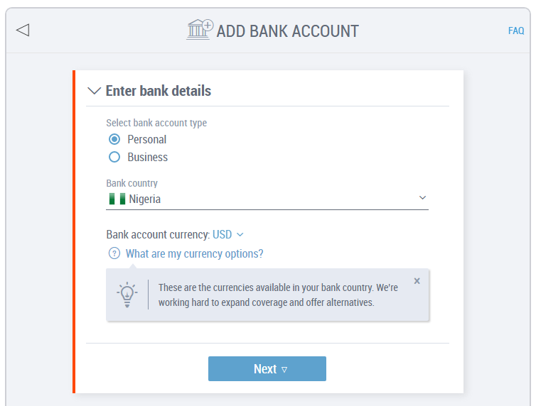 How To Add Your Local Bank Account In Payoneer For Money Transfer