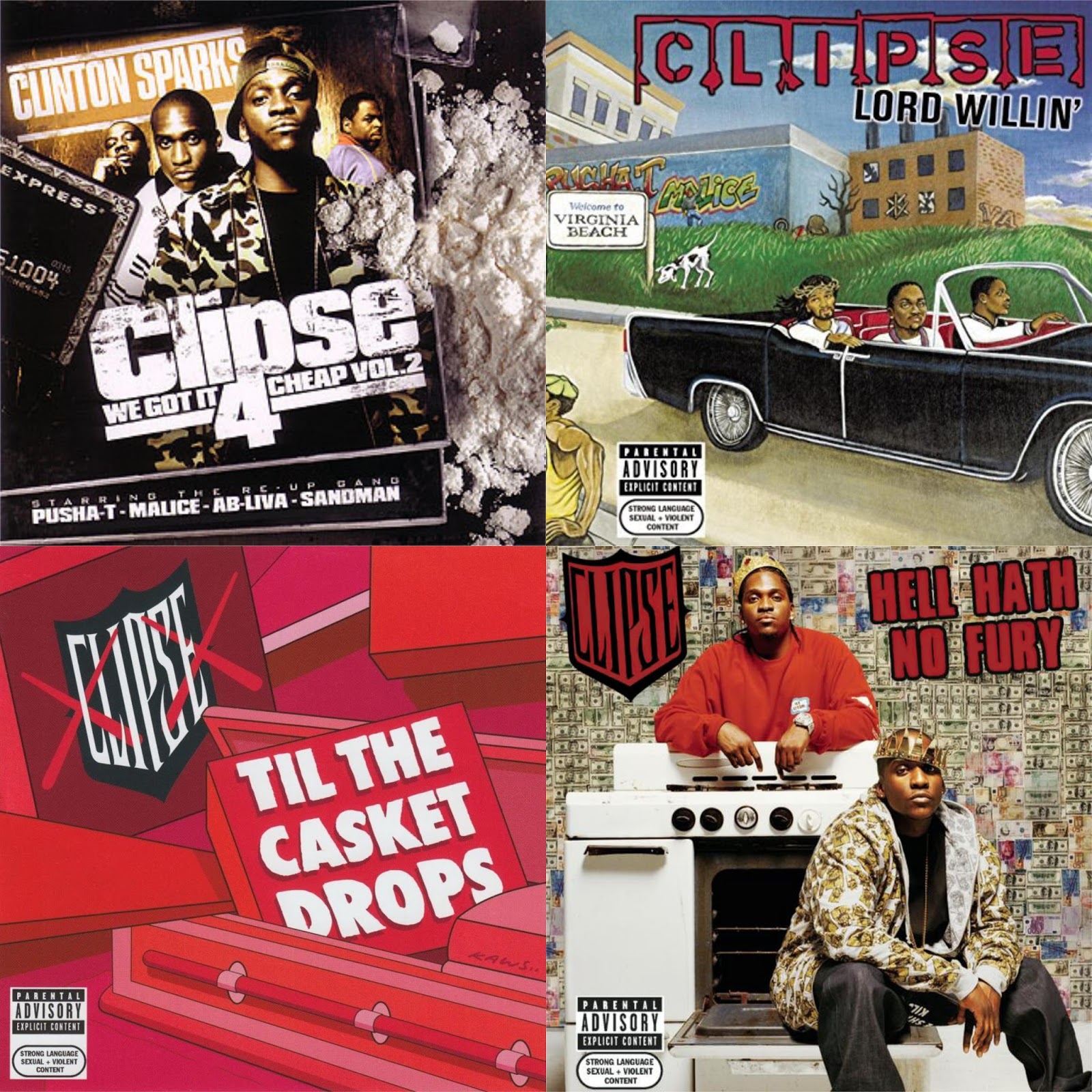 Discography Check Clipse