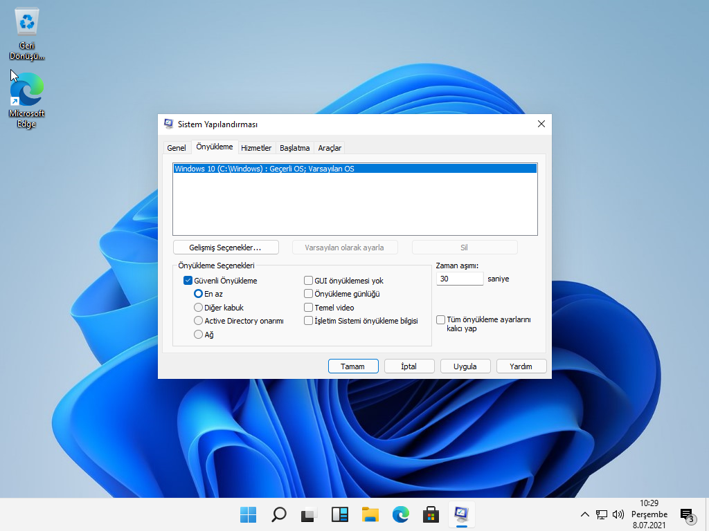 Windows 11 Güvenli Modda Başlatma Yöntemleri 16 Windows%2B11 2021 07 08 17 29 04