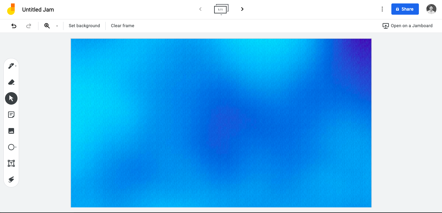 Create your own Jamboard Backgrounds