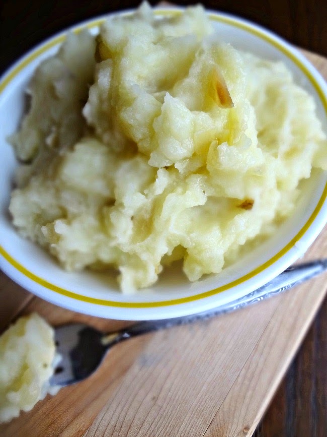 The Cooking Actress: Caramelized Onion Mashed Potatoes