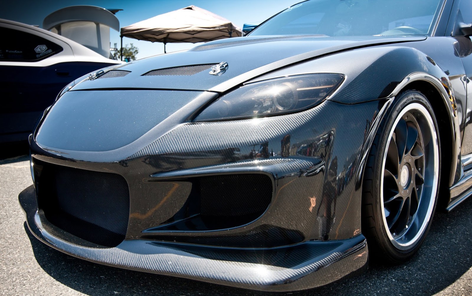 Tuned Mazda RX8 with Veilside Widebody Kit and Ace Wheels ~ Brilliant