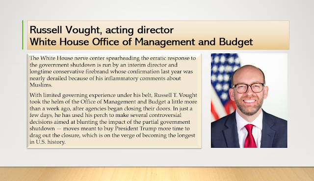 Retiring Guy's Digest Meet Russell Vought, the 'acting' GOP hack that