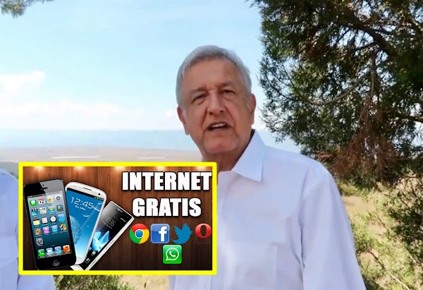 VIDEO: AMLO promete internet libre y gratuito para todo el país VIDEO: AMLO promete internet libre y gratuito para todo el país