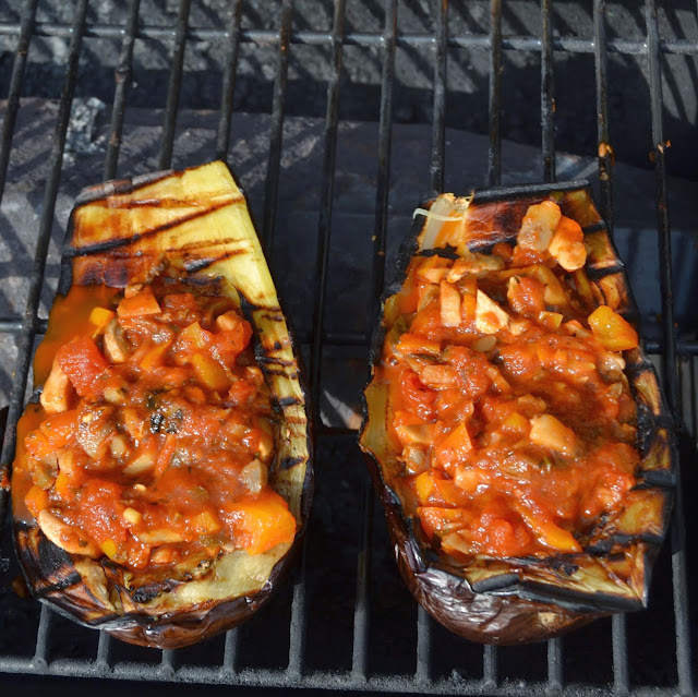 Grilled Eggplant Parmesan Boats The Nutritionist Reviews