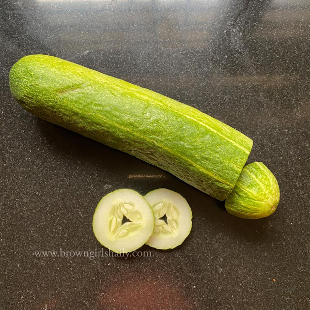 Cucumber for face