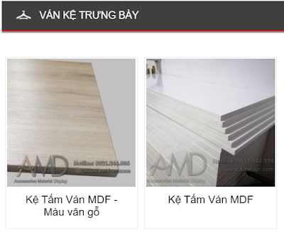 ván kệ trưng bày amd van ke trung bay amd