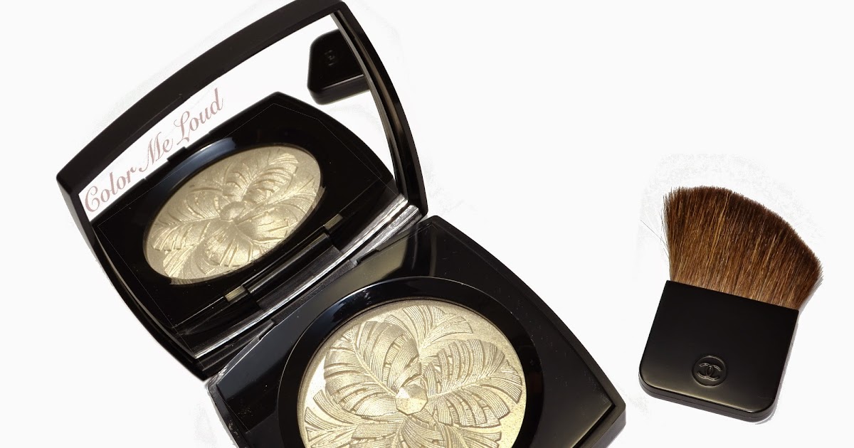 Chanel Camélia de Plumes Highlighting Powder for Plumes Précieuses Holiday  2014 Collection, Swatch, Review, Comparison & FOTD