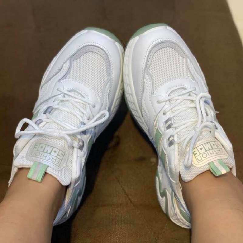 Giày thể thao sneaker 12112004, kiểu đơn giản, phong cách Hàn Quốc