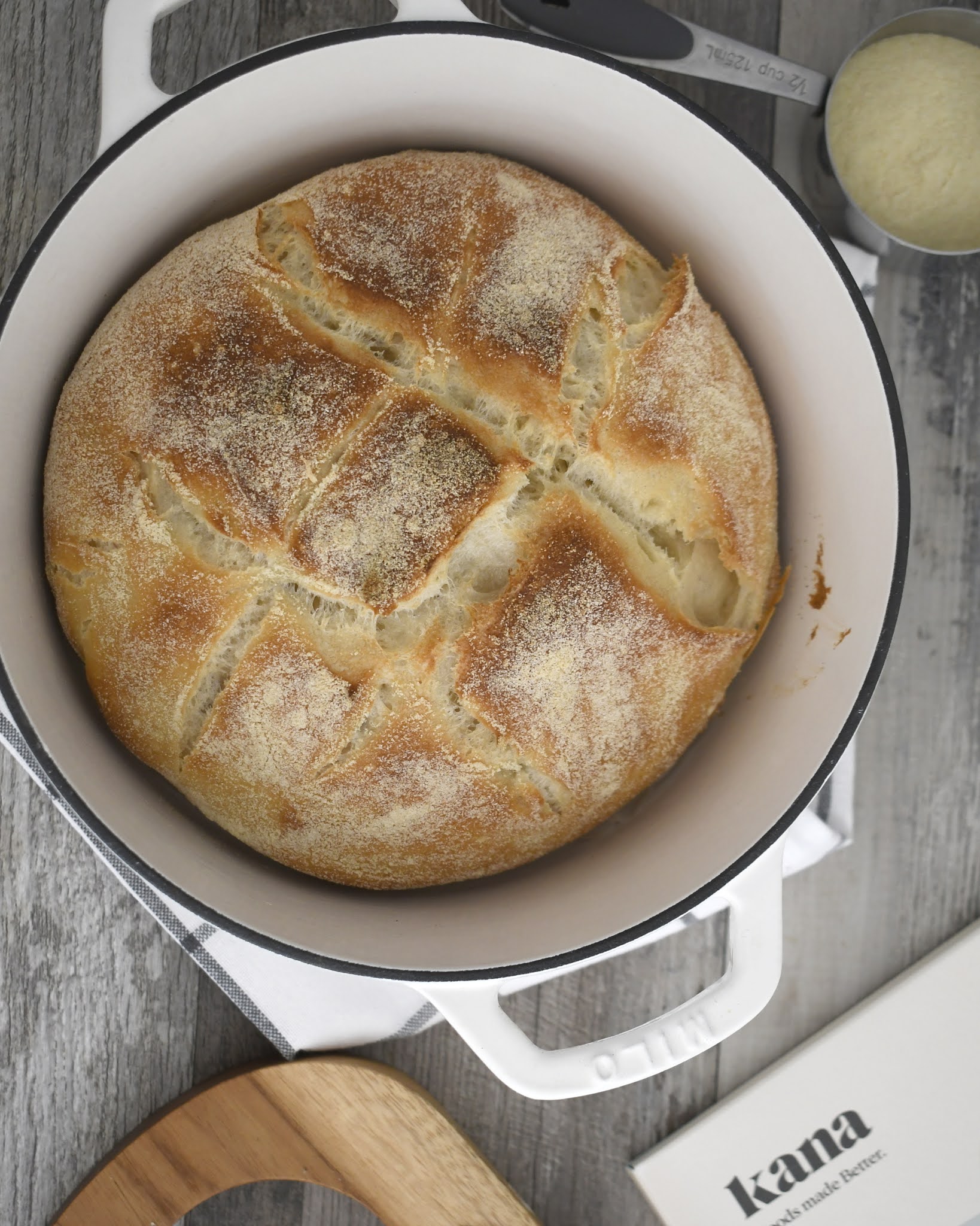 How to Bake No-Knead “Turbo” Bread in a Skillet (ready to bake in