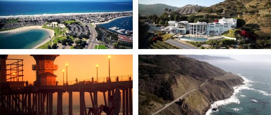 Beach, boardwalk and mansion locations for The Heirs.