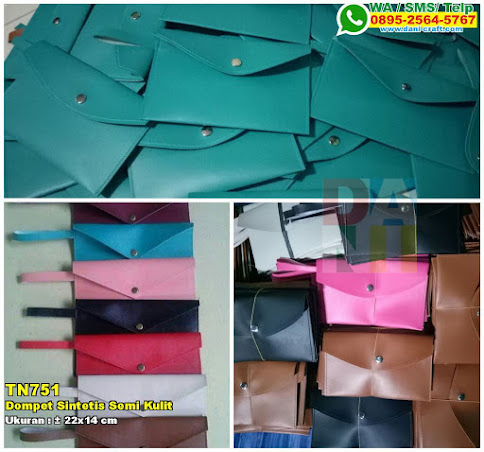 Dompet Sintetis Semi Kulit