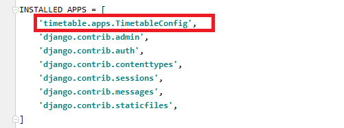 School TimeTable Generation in Python/Django ~ Learn Programming