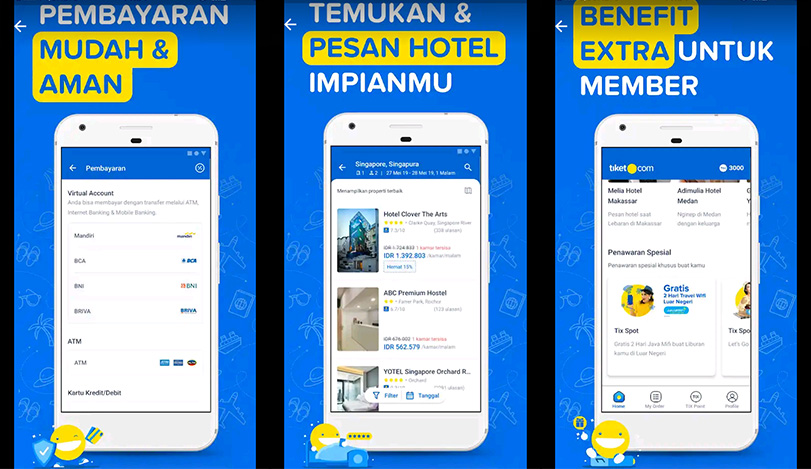 Tiket.Com adalah Aplikasi Pesan Tiket dan Hotel Online dengan Harga