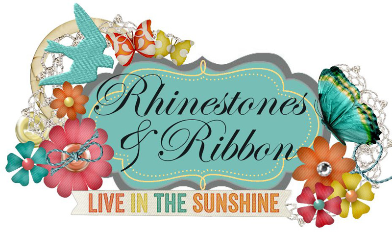 Rhinestones and Ribbon