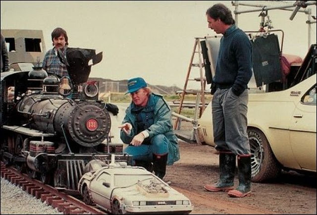 20 Behind The Scenes Photos From The Back to the Future Movies Part 1