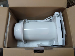 open box showing Vitronic unit well packed