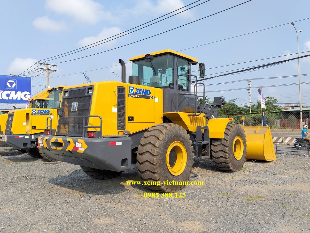 XCMG ZL50GN xúc đá, gầu 3 m3, nâng tải 5 tấn. - www.xcmg-vietnam.com