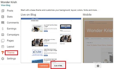 How To Add Automatic Page Scroll Widget In Blogger