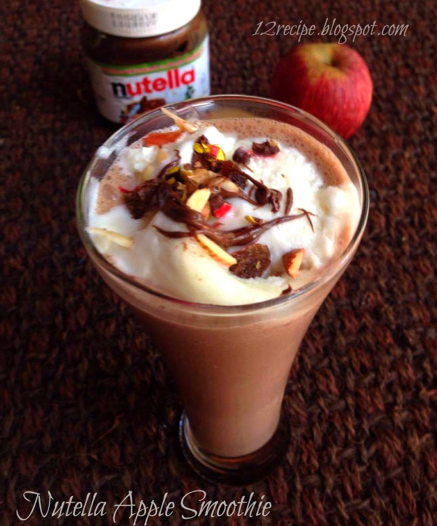 Nutella Apple Smoothie Recipe Book