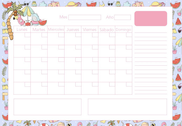 calendario, descargar, gratis, imprimir, imprimible, horizontal, a4, pdf