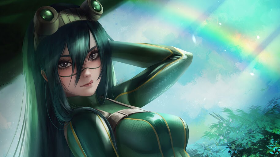 Tsuyu Asui, Froppy, My Hero Academia, 4K, #5.2520
