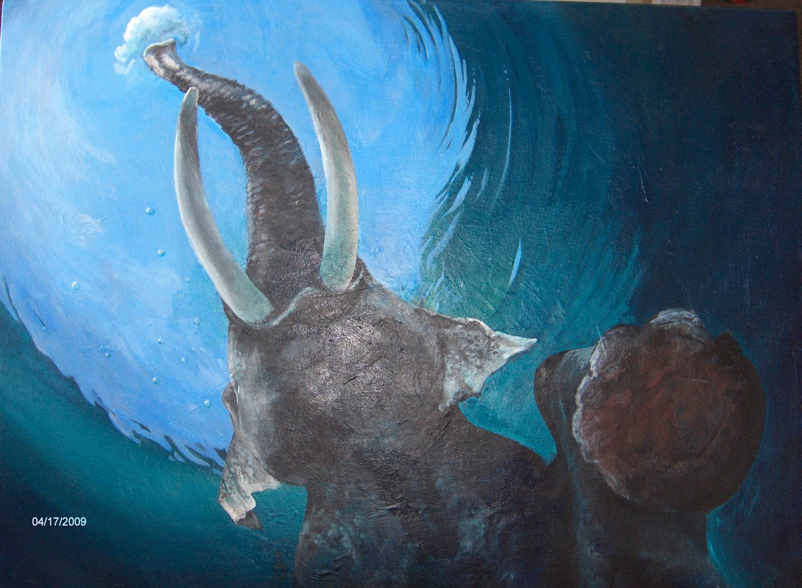 Tracie Broughton Elephant Paintings