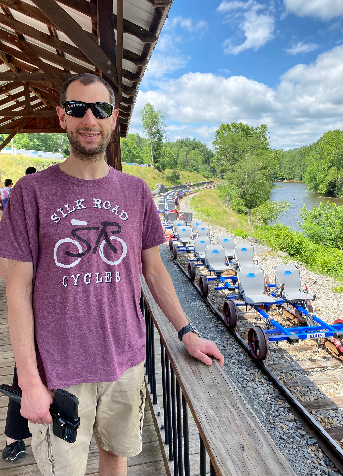 love, laurie soarin' eagle railbiking tour