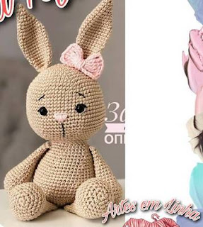 PATRON GRATIS CONEJA AMIGURUMI 55479