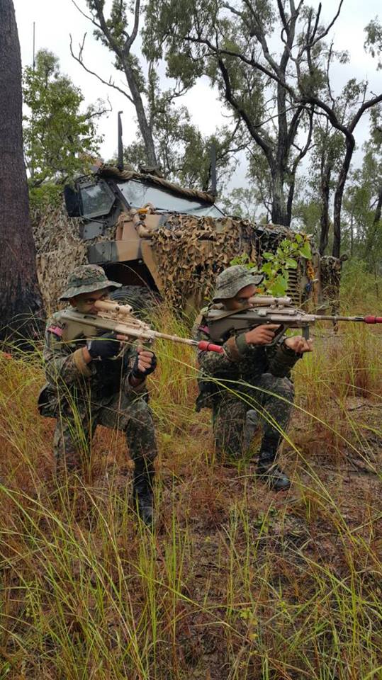 Senang Diri Malaysian Army And Australian Defence Force Wind Up War Games In Shoalwater Bay