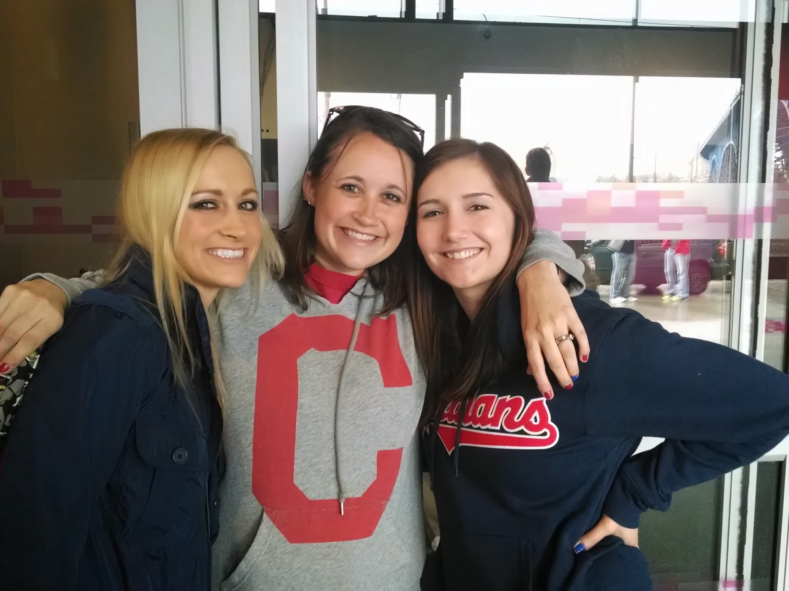 One day at a time... Indians Home Opener! Wahoo!