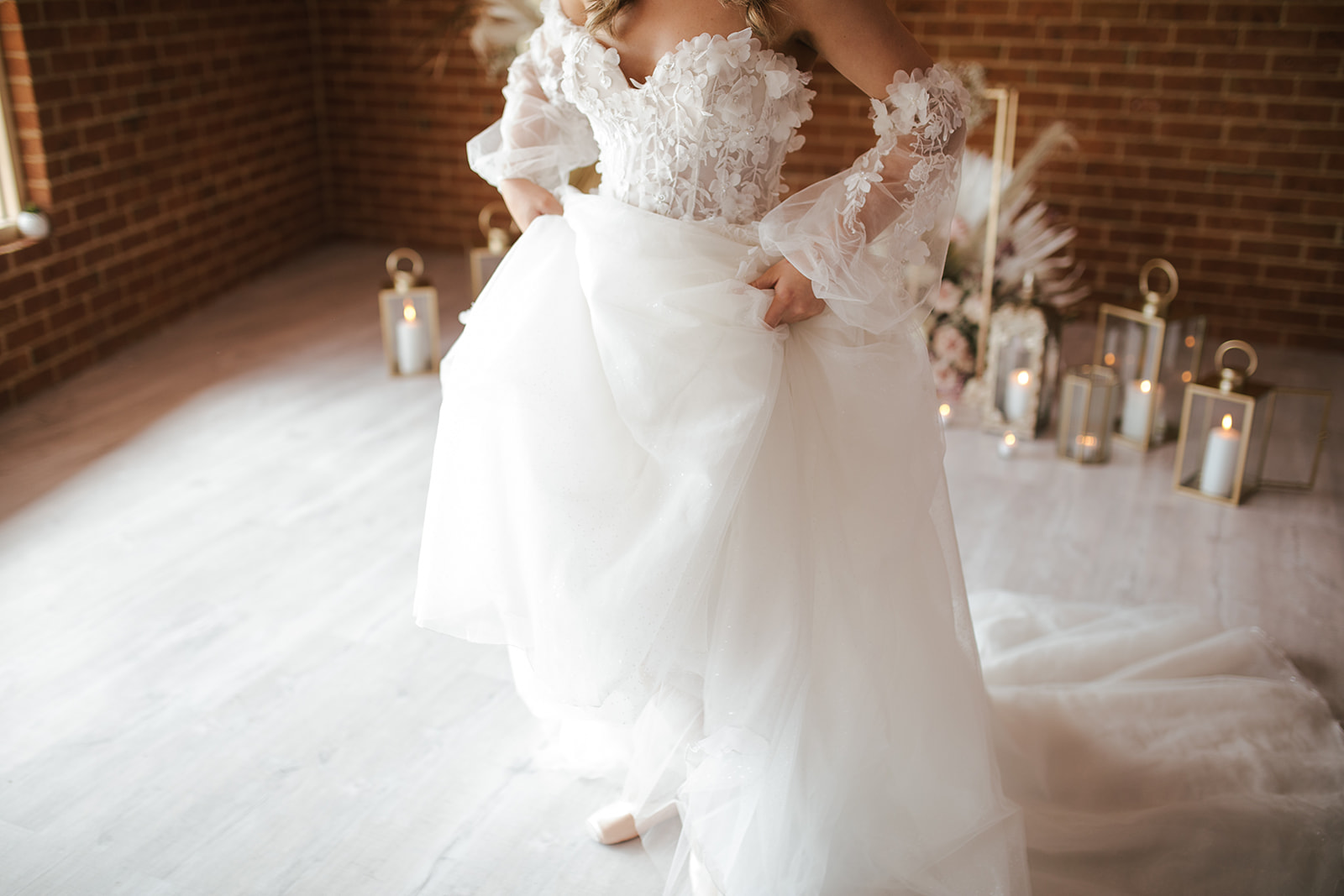on the aisle blog | ballerina bridal shoot jennifer burch photography central coast weddings nsw bridal gowns floral design pinic setup cake