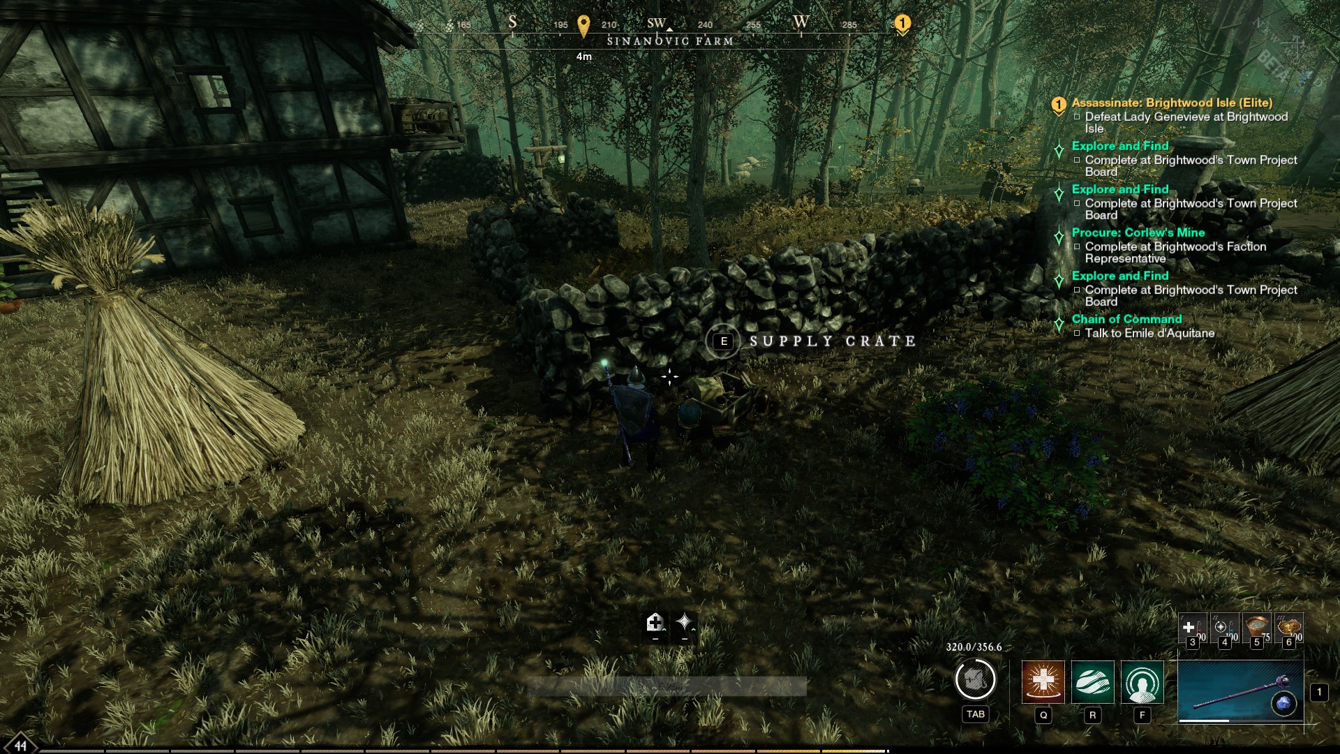 New World Sinanovic Farm chest locations