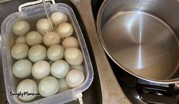 eggs, duck eggs, salted egg, painted pink egg, salted eggs, homemade salted eggs, salted egg salad, homemade salted egg recipe, how to make salted eggs, homecooking, from my kitchen, recipes, how long should you boil eggs