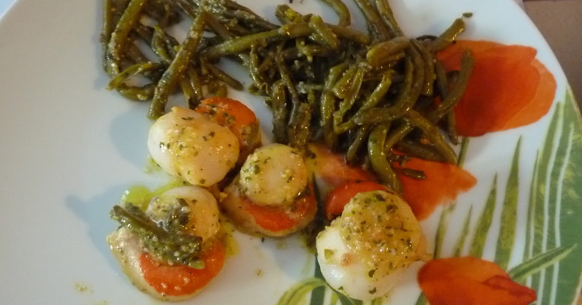 Noix De Saint-jacques Beurre Ail Persil Au Four Noix de Saint Jacques Poêlées, Beurre à l’Ail et Persil