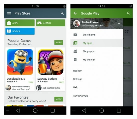 Google Play Store Free And Paid Apps