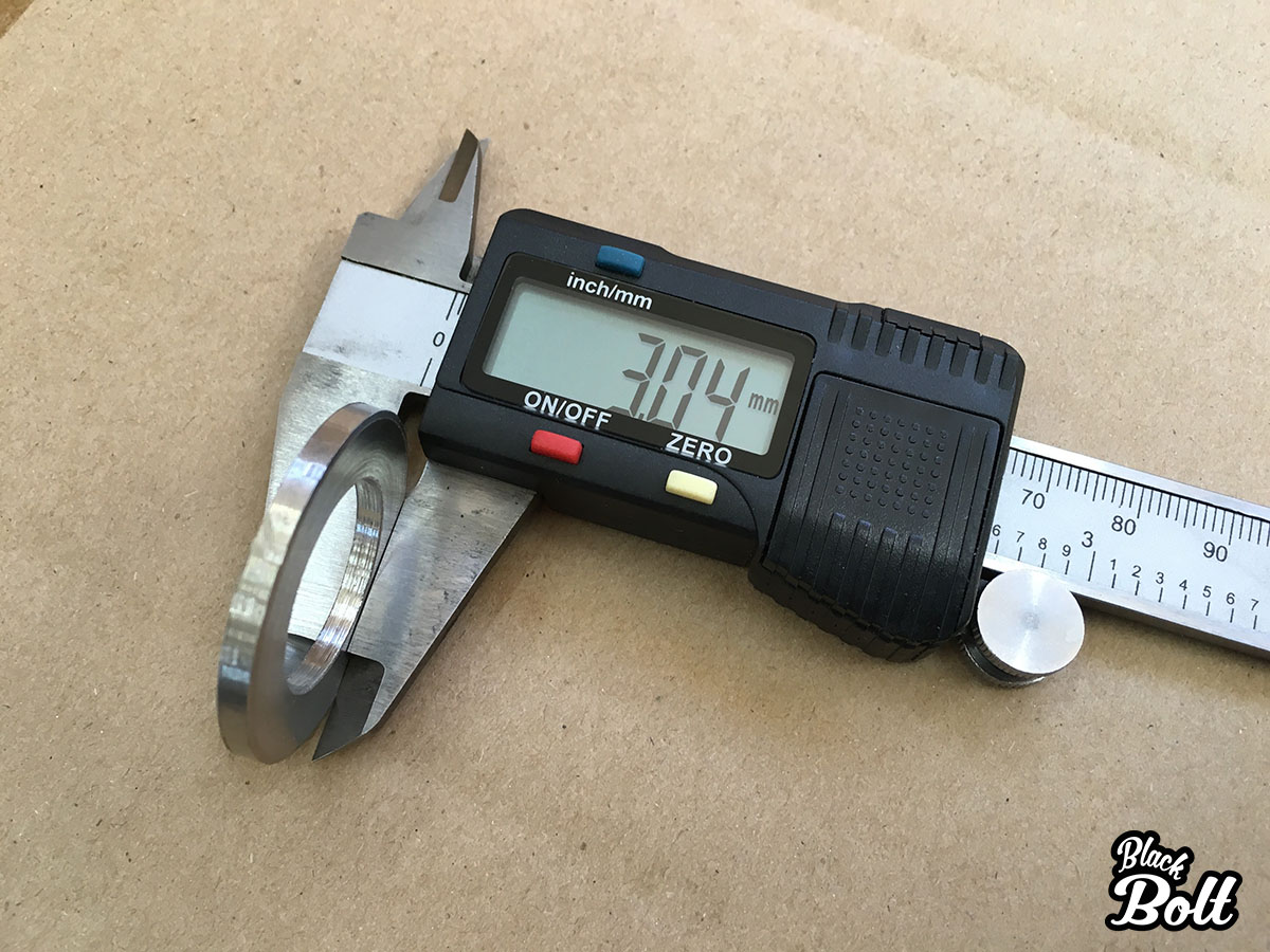 Black Bolt Star Bolt / Yamaha XV950 blog Yamaha Bolt riser bushings / washers the final