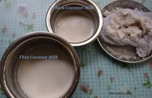 How to make Homemade Coconut Milk- Step 3