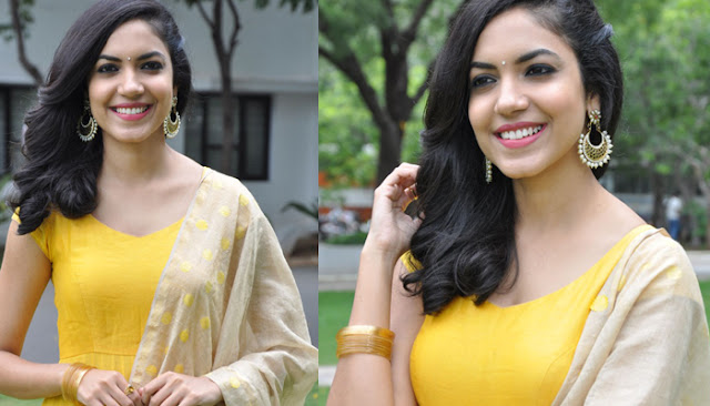 Ritu Varma latest Stills in Yellow Dress
