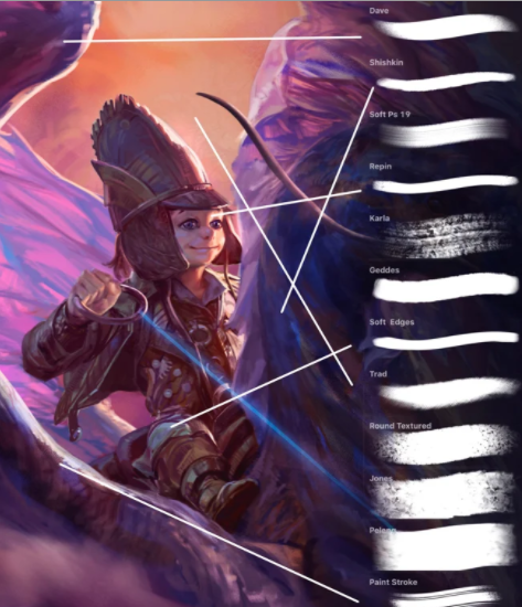 Gumroad - Illustration Pack - Brushes for Procreate By Randy Vargas 2 Screenshot 4