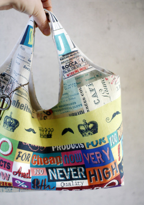 Hobo Bag Sewing Tutorial Pattern. A step-by-step tutorial with photos.