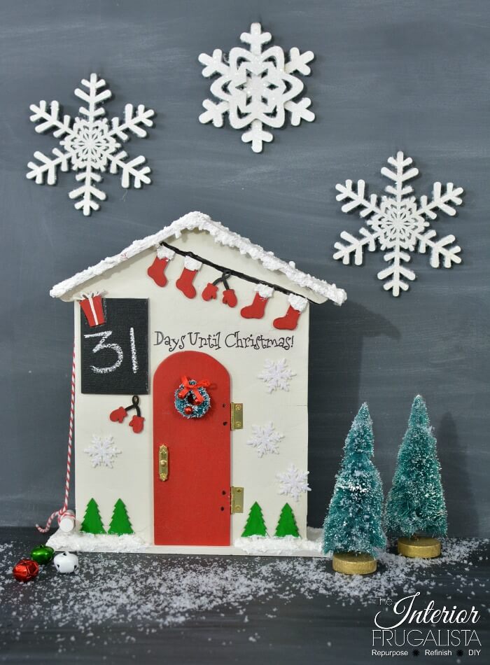 Christmas Countdown Santa Cottage